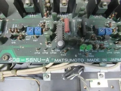Sodick SDU-354NU Motor Drive Panel From A FS-A4F