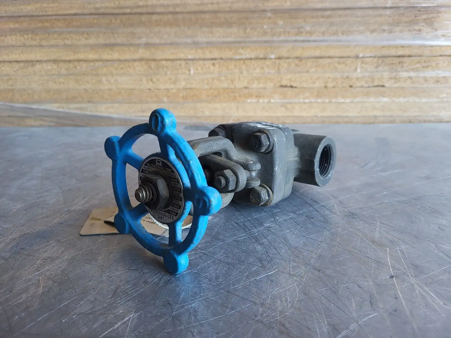 3/4" Class 800 Gate Valve B16.34