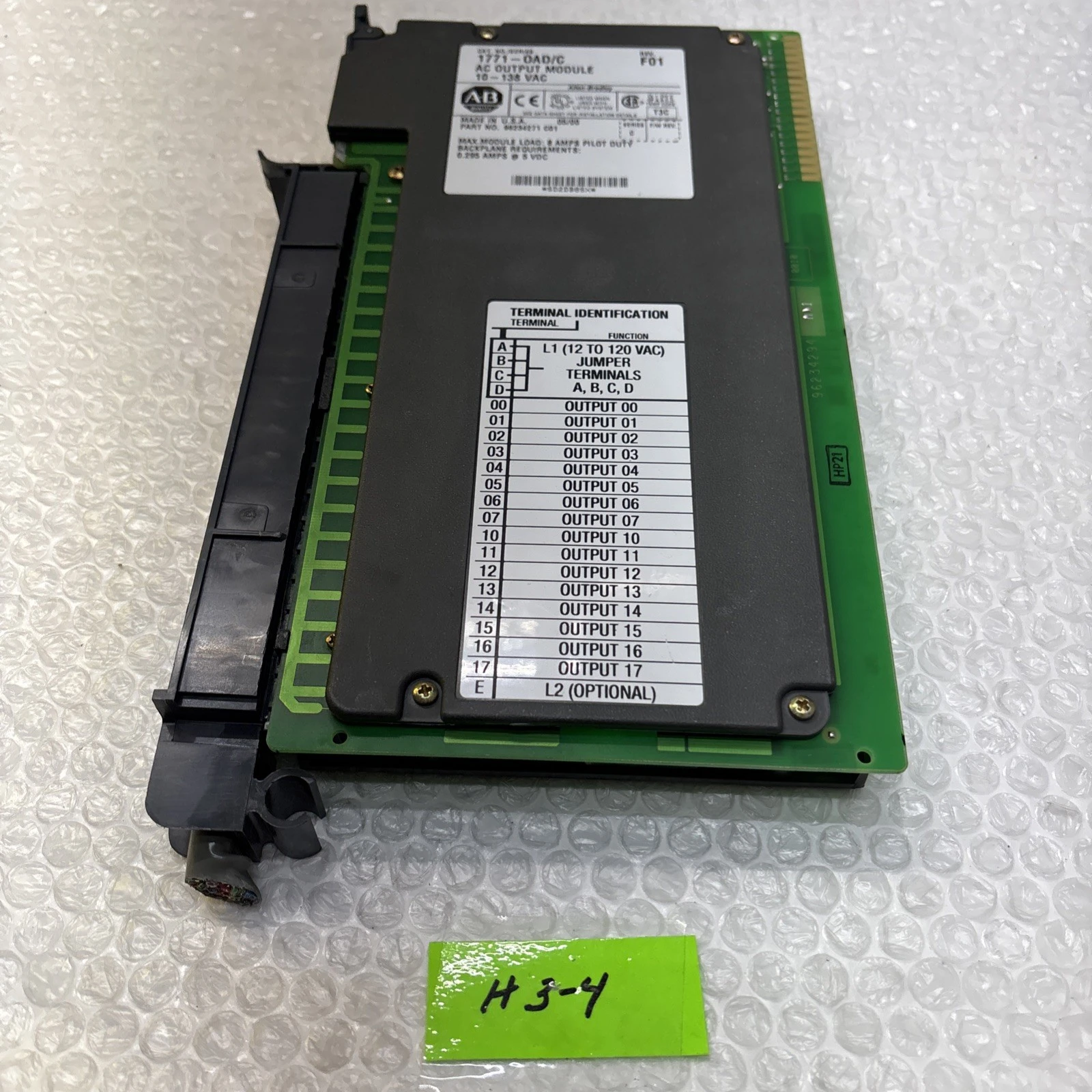 USED ALLEN-BRANDLEY 1771-OAD/C