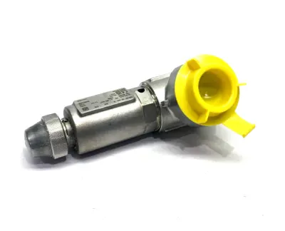 USED GOETZE ARMATUREN ANGLED SAFETY VALVE 1.2BAR DN20