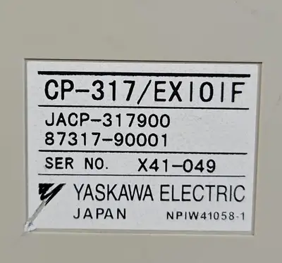USED Yaskawa Yaskawa CP-317/EXIOIF