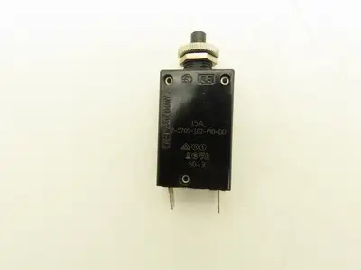 E-T-A 2-5700-IG2-P10-DD Circuit Breakers 250VAC 28VDC 0.7A-16A Mixed Lot of 23