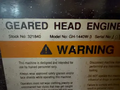 Used JET GH1440W3 Engine Lathes Ohio US | HGR 24 #1519986