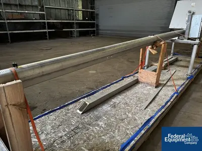 USED S. Howes 4" S Howes Inclined Screw Conveyor, S/S, Model 4C24