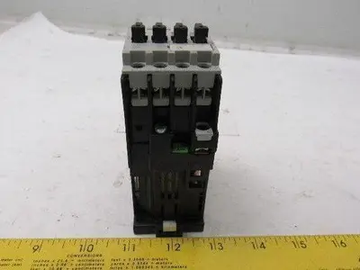 Siemens 3TF30 10E 3TF3010-0B Contactor 24VDC Coil 4 Pole