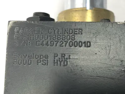 USED PARKER PNEUMATIC CYLINDER 3.25" BORE 6.25" STROKE