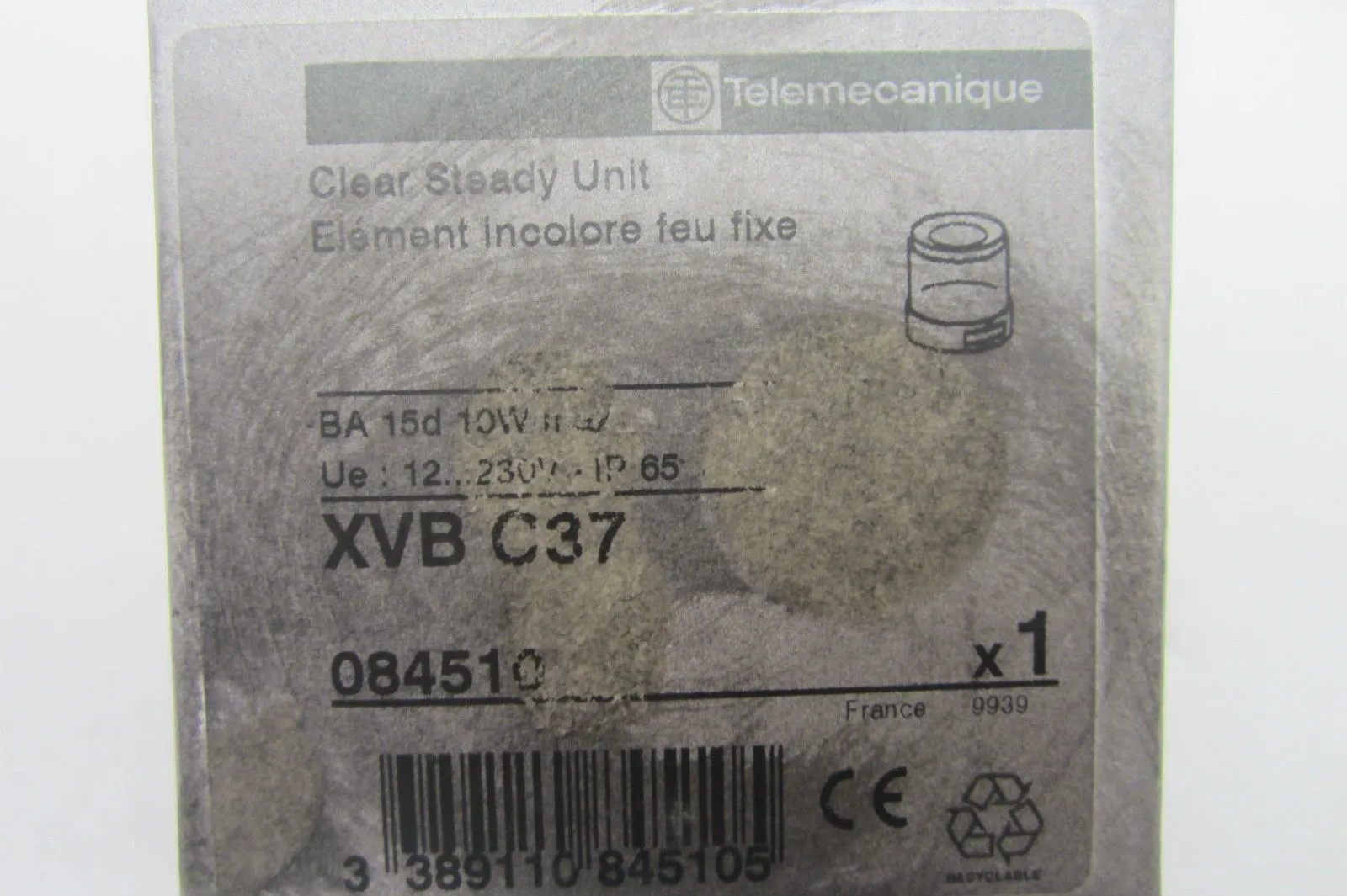 NEW TELEMECANIQUE XVB-C37 LENS XVBC37