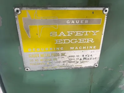 Used GAUER 5H-24 Deburring Machines New Jersey US | Michael Fine Machinery Co., Inc. #1283261