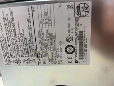 Used YASKAWA SGDV-170D01A Servo Drives | Surplus Asset Holdings #1227086