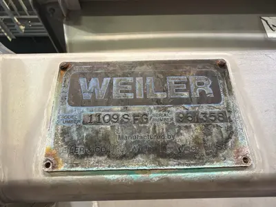 Used WEILER 1109 SFG Grinders / Shredders - Food Illinois US | M&M Equipment Corp. #1336063