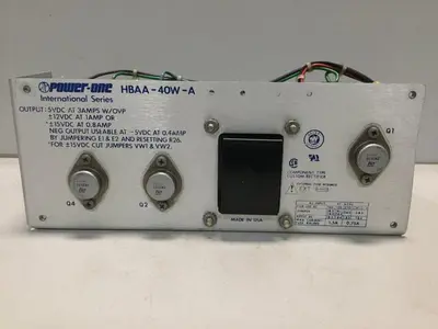 USED POWER-ONE HBAA-40W-A