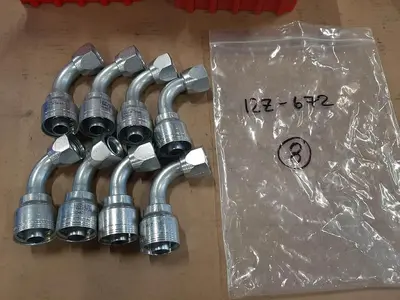 NEW EATON - WEATHERHEAD H280 DURA-TUFF HYDRAULIC HOSE AND Z-STYLE FITTINGS
