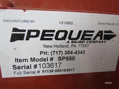 Used 2025 PEQUEA SP550 Manure Spreaders Pennsylvania US | Zimmerman Farm Service #1409882