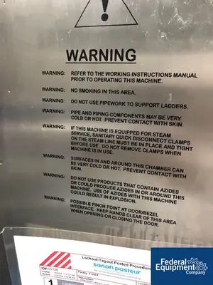 USED BOC Edwards 300 Sq Ft BOC Edwards Freeze Dryer, Model Lyomax 28