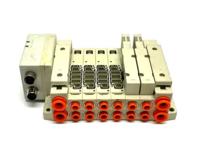 SS5V2-W10S0D-06B-N7 | SMC  Pneumatic Manifold Base - Used