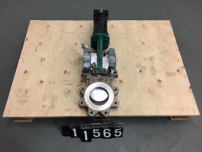 Rovalve 4"-150 Knife Gate Valve Air Operated