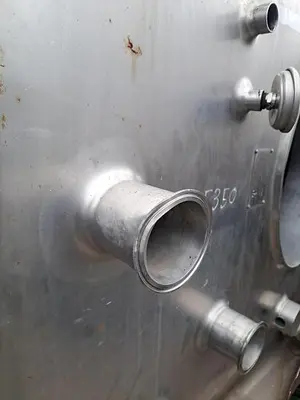 Tank, 17,000 Gallon, 304 S/st, 12'6" x 25', Jkt, Coldwall, #S685350