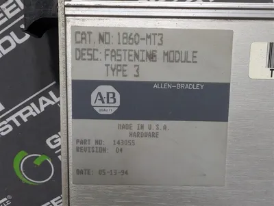 Allen Bradley / Hickok 1860-MT3 Fastening Module Type 3 Version 2.9.4B Used