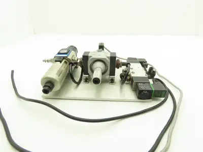 Nitra/Festo AVS-533C2-24D Pneumatic Solenoid & On/Off Valve w/Filter/Regulator
