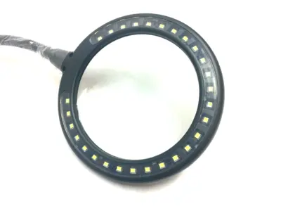 None | 3X Clamp LED Magnifier Lamp 100mm Lens Size 150mm Focus - New