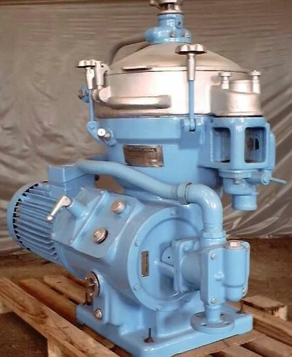 (3) Alfa-Laval MAB 204-24S-60 oil purifiers, SS.