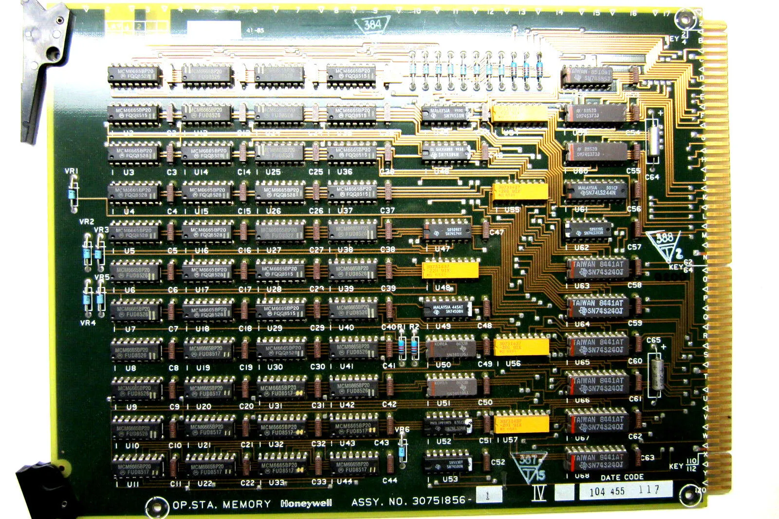 HONEYWELL 30751856-1 MEMORY MODULE 307518561