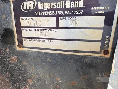 Used 2005 INGERSOLL-RAND SD70D Single Drum Rollers North Carolina US | Southeastern Equipment Corp #1467760