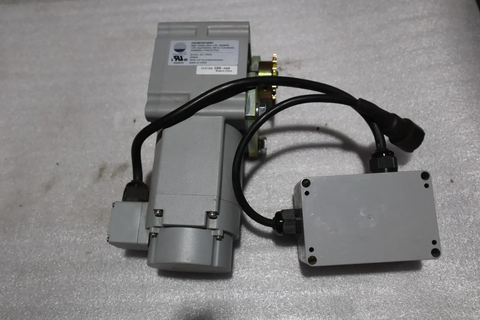 TELCO PSC0901607540S4 GEARMOTOR, 1 HP, 90 WATT, 115 VAC, 60 HZ - STOCK SGF70