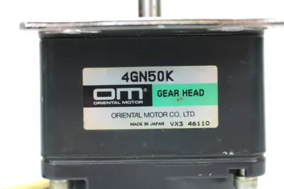 Oriental Motor 200V, 25W Induction Motor w/ 4GN50K Gear Head