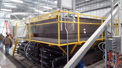 NEW: 200 GPM Dissolved Air Flotation System, 304SS.