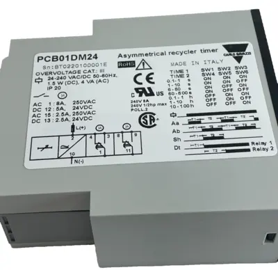 NEW CARLO GAVAZZI PCB01DM24 TIME DELAY RELAY