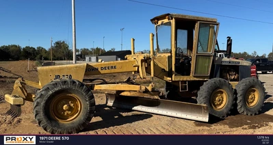 Used 1971 Deere 570 Motor Graders Kentucky US | Proxy Equipment #1567984