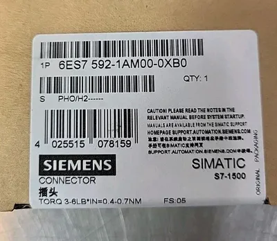 Siemens 6ES7592-1AM00-0XB0 SIMATIC S7-1500 Loc3E41
