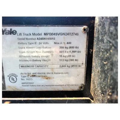 USED YALE MPB045VGN24T2746