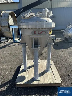 USED Zeppelin Systems 90 gal Zeppelin Receiver Tank, 304 S/S, 3 Bar