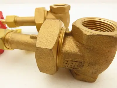 Milwaukee Valve  1151 Rising Stem Gate Valve 3/4" FNPT 150SWP 300 WOG Lot of 3