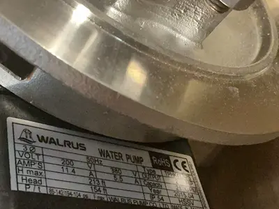 Used WALRUS TPHK4T77S Submersible Pumps Ohio US | HGR 24 #1357288