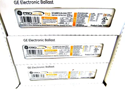 NEW LOT OF 6 GE PROLINE GE140RES120-DIYB BALLAST GE140RES120DIYB