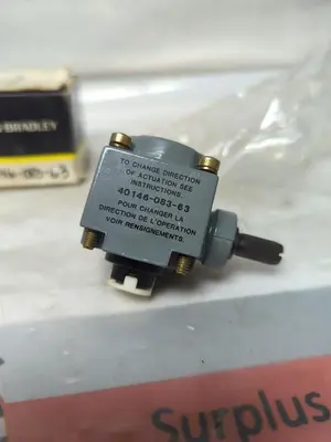 New | in-Stock ALLEN-BRADLEY 40146-083-63 Miscellaneous Equipment (Electrical & Power) Ohio US | Surplus Asset Holdings #1237052