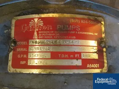 USED Filtra Systems Filtra Systems Filtration System, Model MV-C