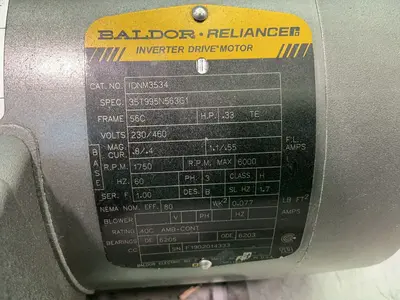 Used BALDOR IDNM3534 Motors (misc) Ohio US | HGR 24 #1521351