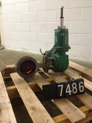 Fisher type 8550 Butterfly Valve size 6"
