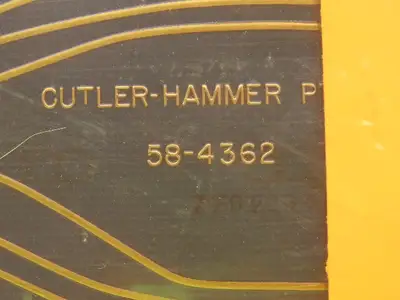 Cutler Hammer 58-4362 PC Adaptor Board Circuit Card PLC