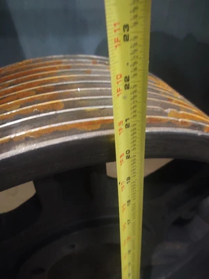 🔥5V21210 Cast Iron V-Belt Pulley 10 Groove 21.20 in O.D J Series Bushing