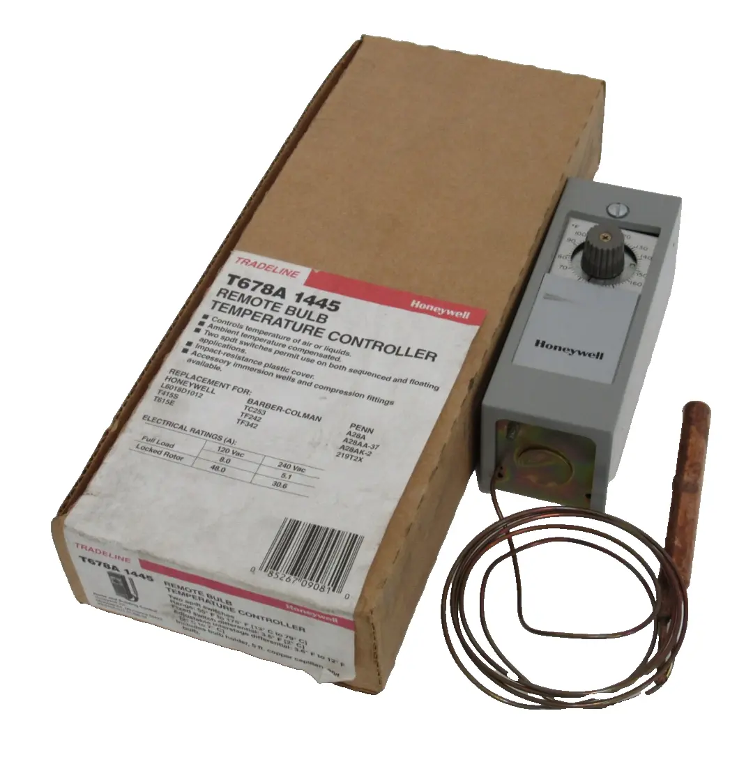 NEW HONEYWELL T678A-1445 REMOTE TEMPERATURE CONTROLLER T678A1445