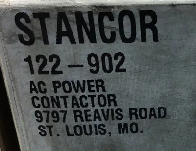 STANCOR 122-902 AC Power Contactor 4C