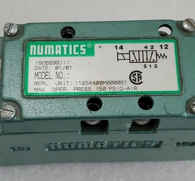 NEW Numatics I12SA400M000061