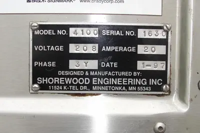 USED SHOREWOOD 4100
