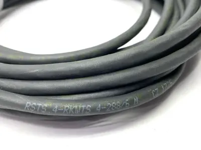 USED LUMBERG AUTOMATION DOUBLE ENDED CORDSET 4-PIN M12 9126