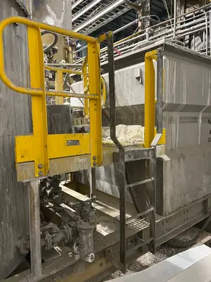 Reagent 7000L Mixing & 12000L Storage Tank Skids (Sodium Hydroxide)
